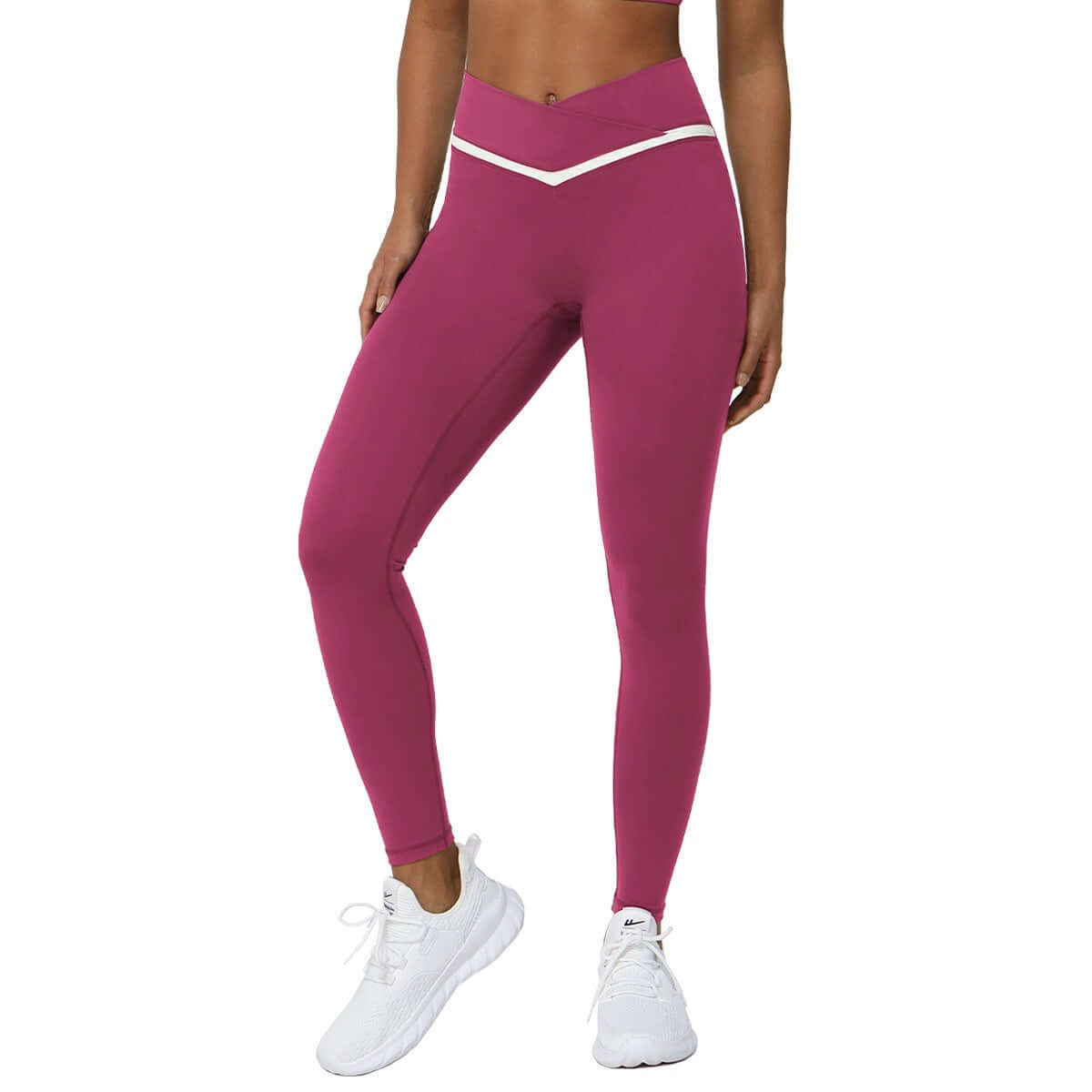 Outdoor Running Fitness Cropped V Waist Tight Sports Pants