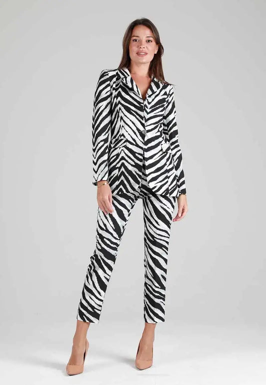 Women's Zebra Striped suite