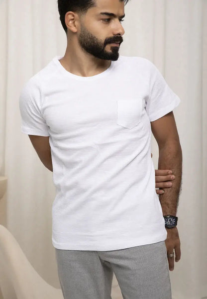 Stylish Men's Half Sleeve T-Shirt with Pocket