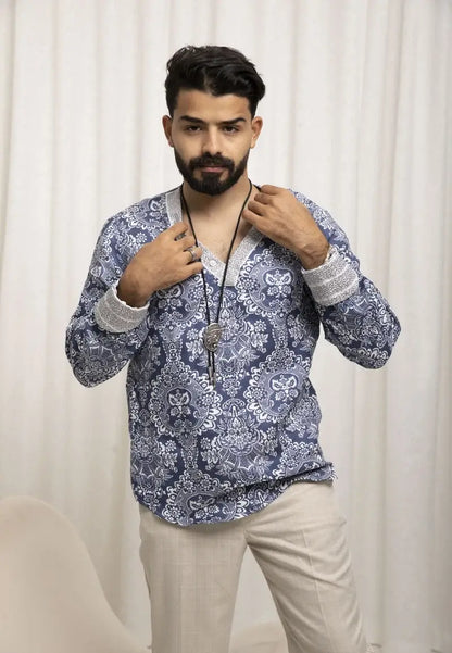 Paisley Print Casual Shirt