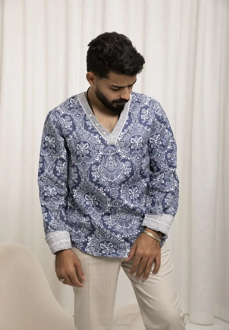 Paisley Print Casual Shirt