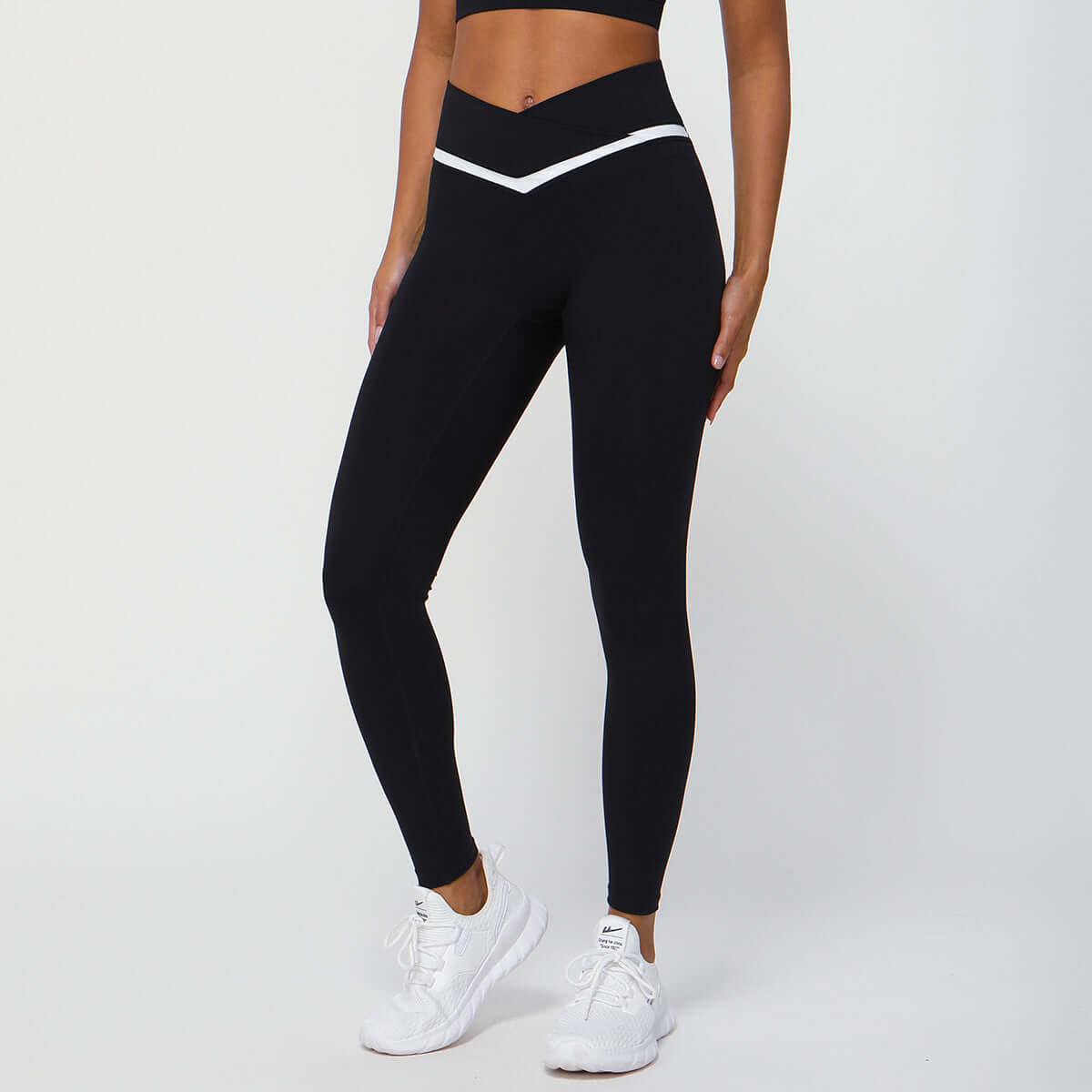 Outdoor Running Fitness Cropped V Waist Tight Sports Pants