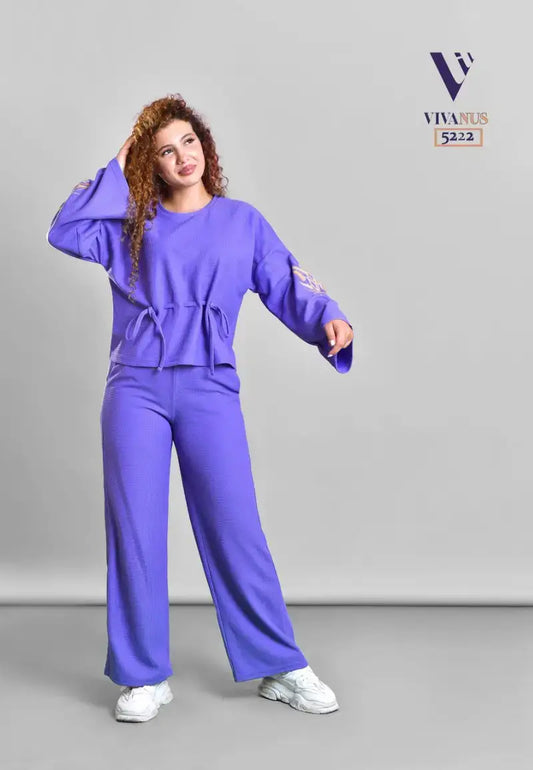 Two-piece pajama set, top and pants