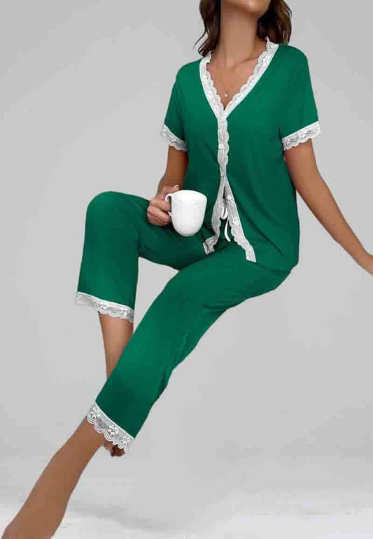 Women's soft cotton pajamas