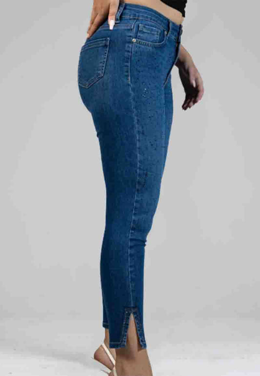 Women's Diamond Embellished Jeans